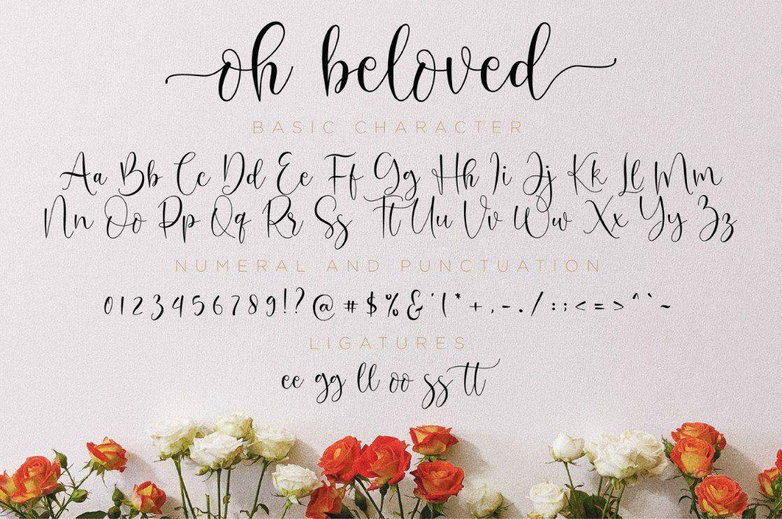Download Oh Beloved font (typeface)