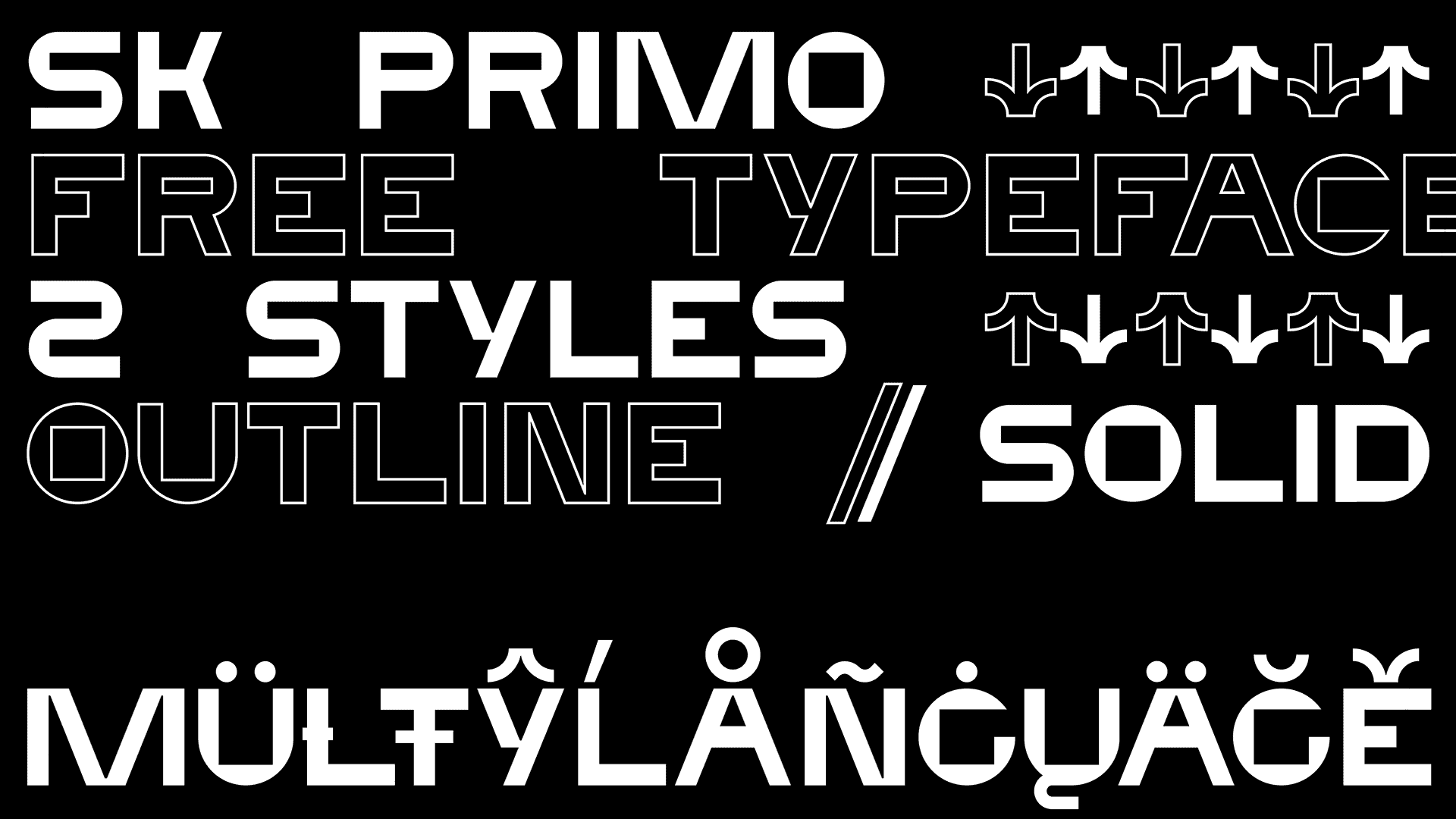 Download SK Primo font (typeface)