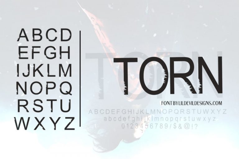 torn-font-free-download-allbestfonts