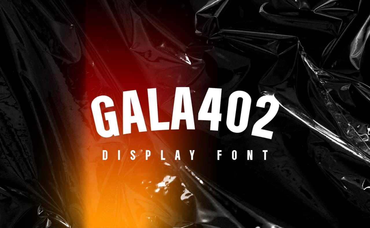 Download Gala402 font (typeface)