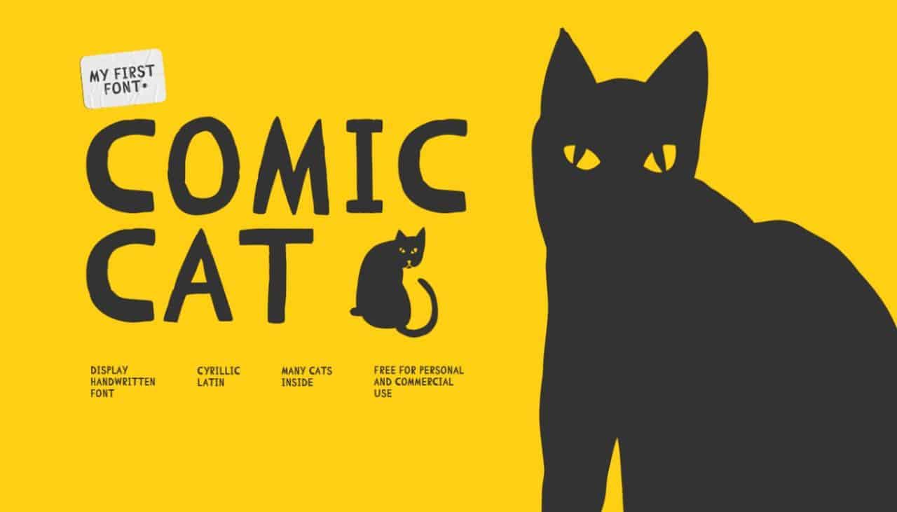 Download Comic Cat font (typeface)