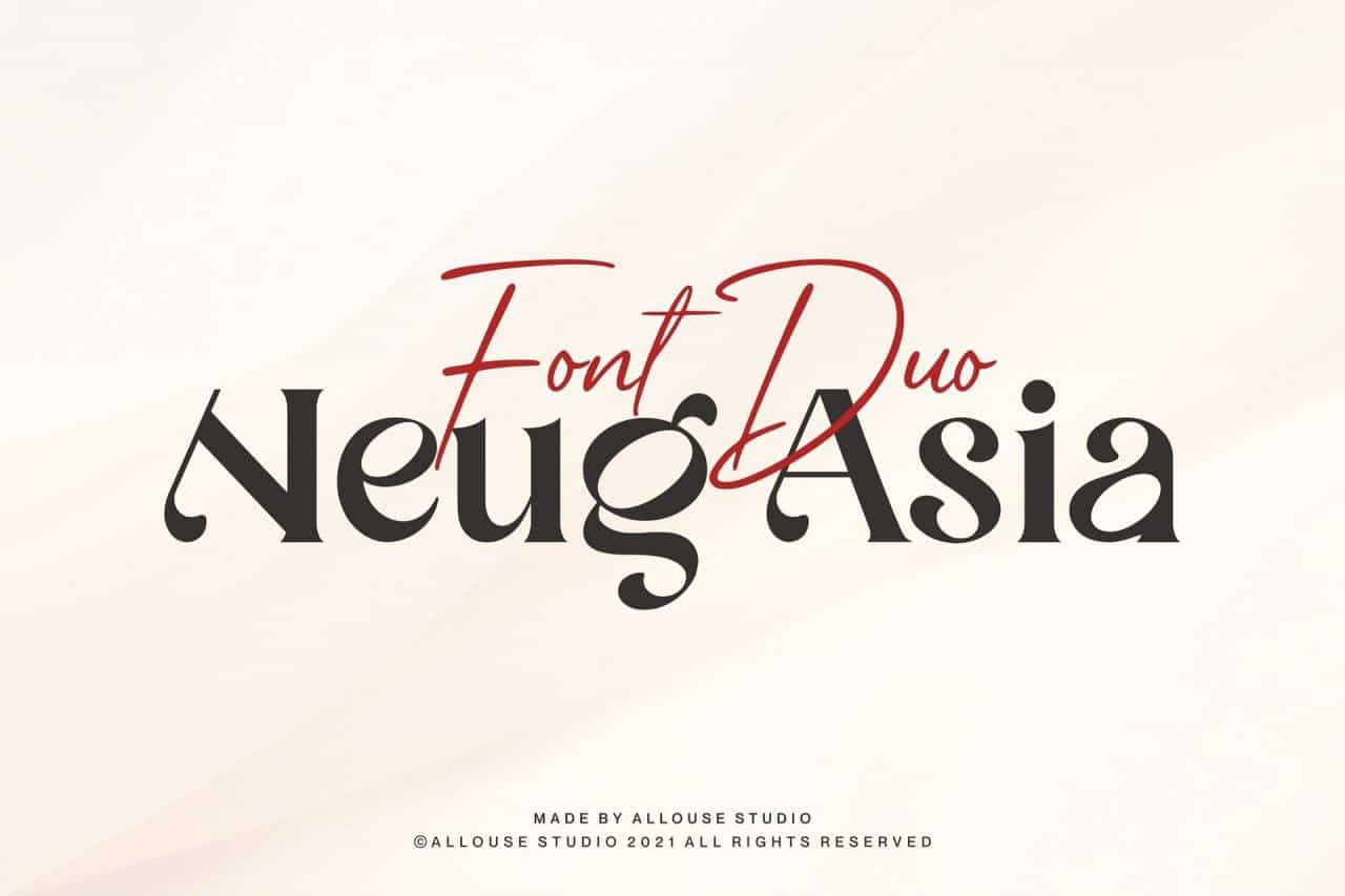 Download Neug Asia font (typeface)