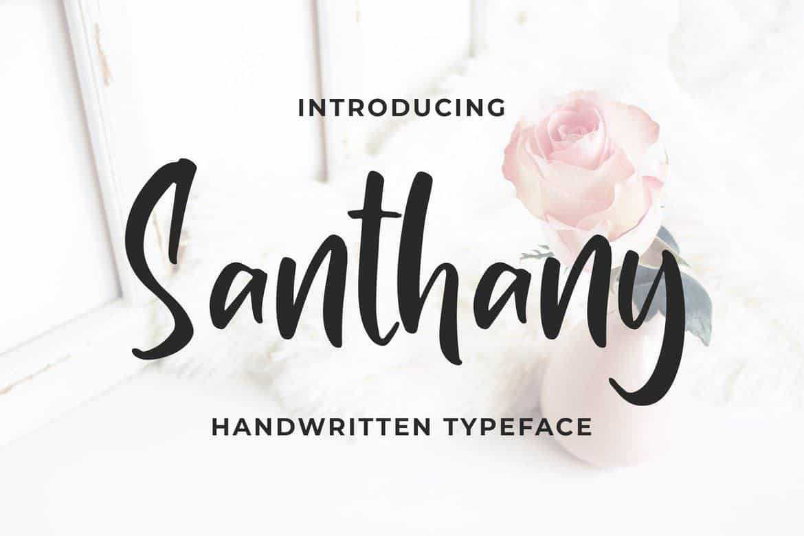 Download Santhany font (typeface)