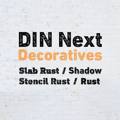 DIN Next Decorative Font Free Download AllBestFonts Com   00 1 7 