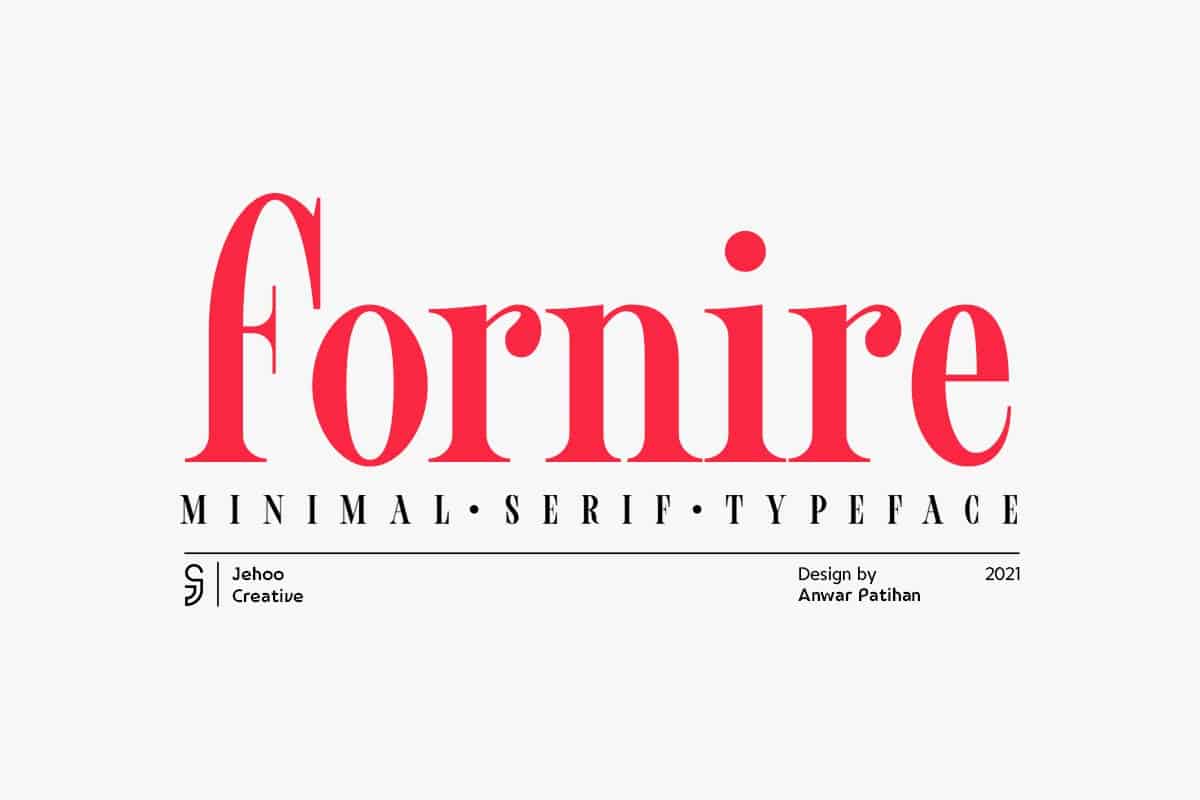 Download Fornire font (typeface)