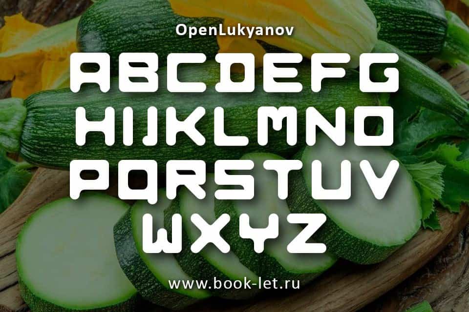 Download Open Lukyanov font (typeface)