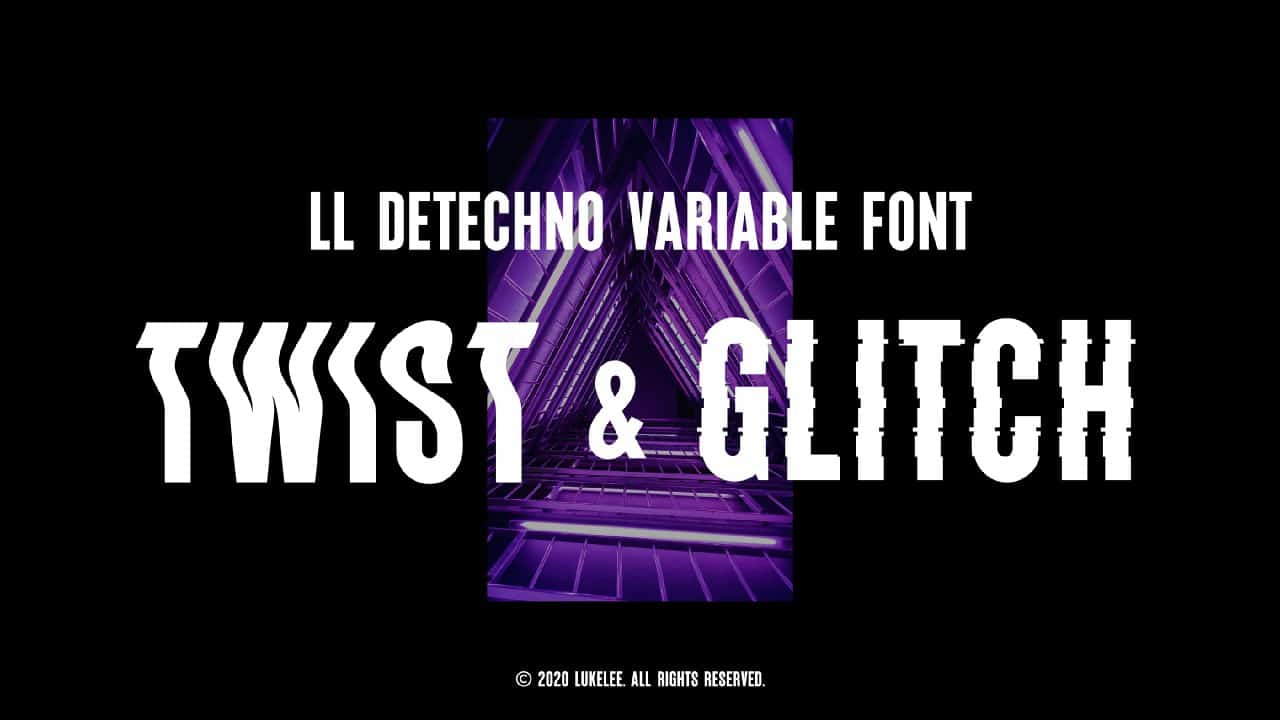 Download LL Detechno font (typeface)