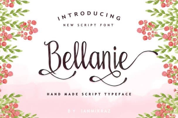Bellanie Script