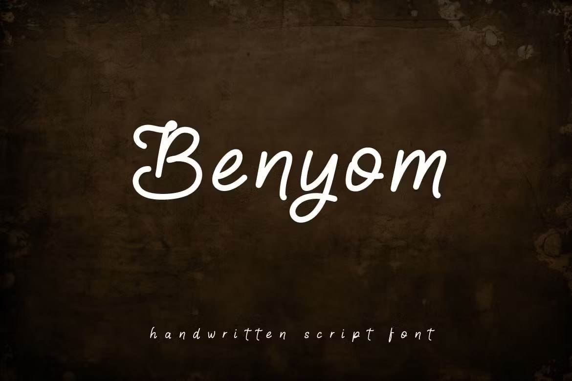 Download Benyom font (typeface)