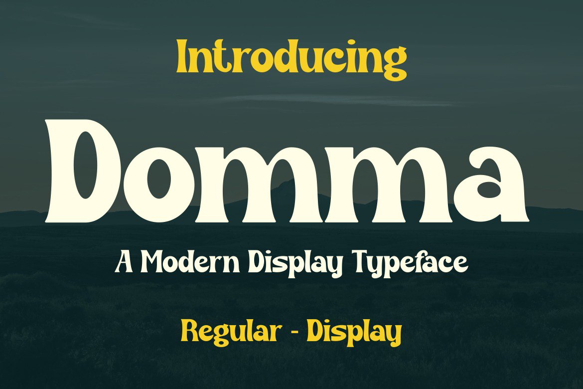 Download Domma font (typeface)
