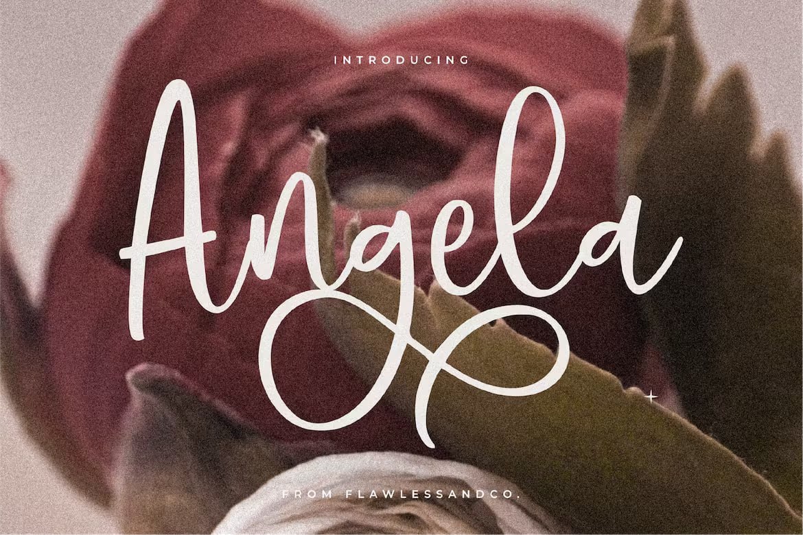 Download Hello Angela font (typeface)