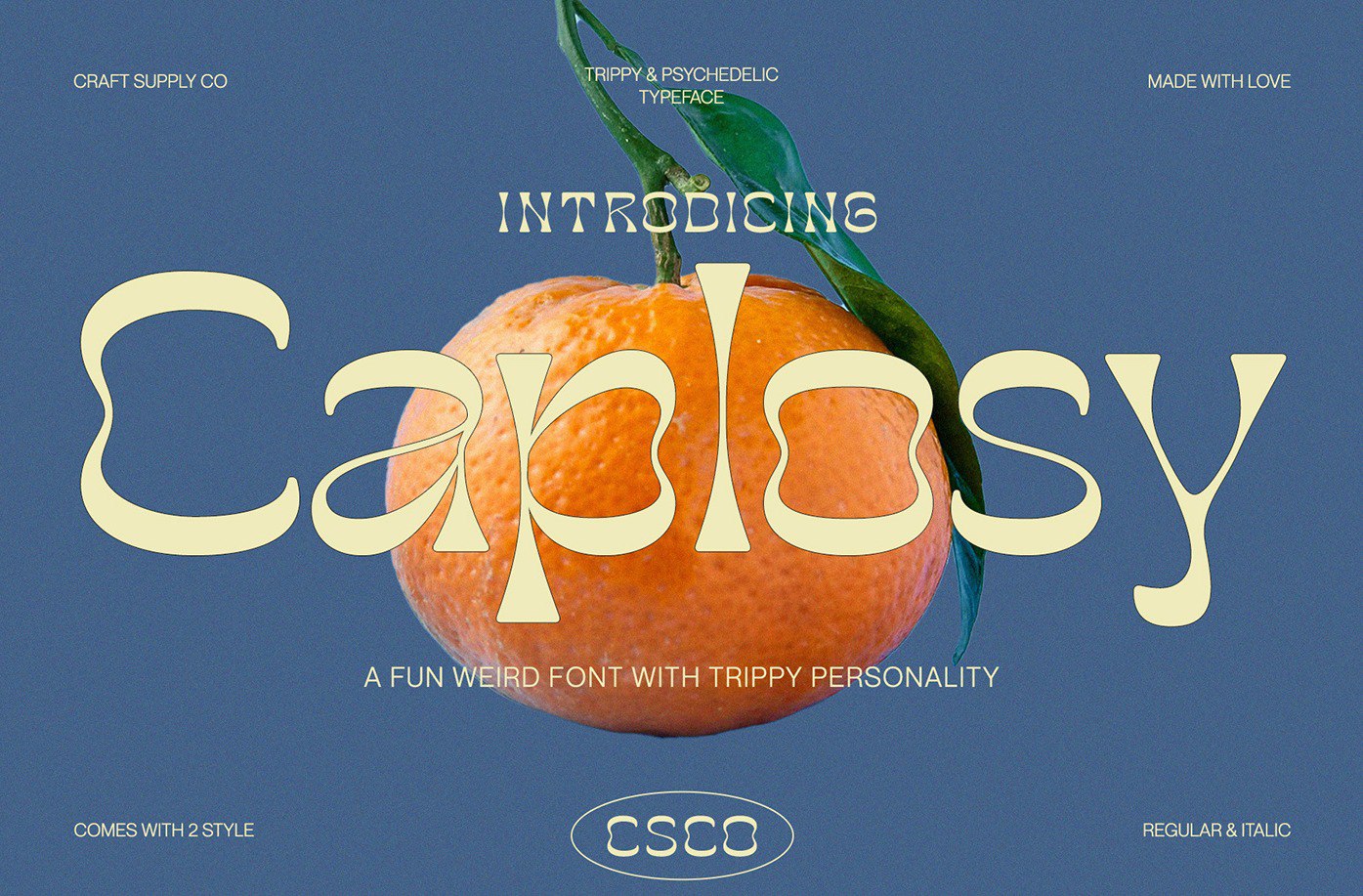 Download Caplosy font (typeface)
