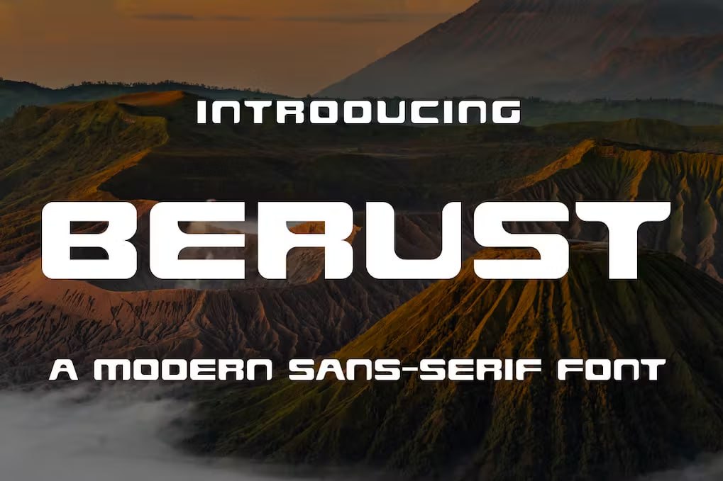 Download Berust font (typeface)